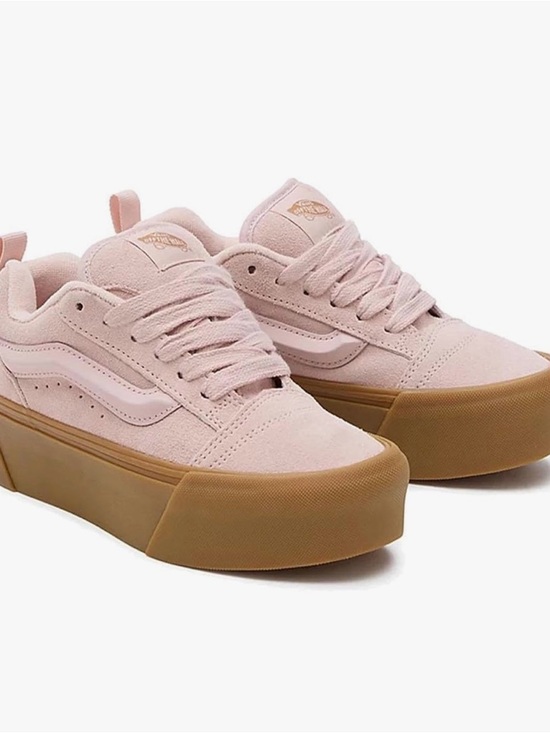 Vans Shoes - Vans Knu Stack Woman Pink Sneaker